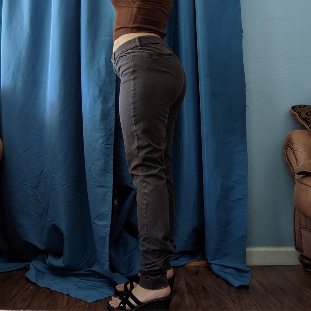 Old navy pixie grey slack style pant